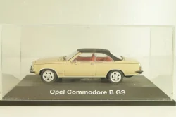 Opel Commodore (B) GS 1972, light creame/black, 02771, Schuco 1:43