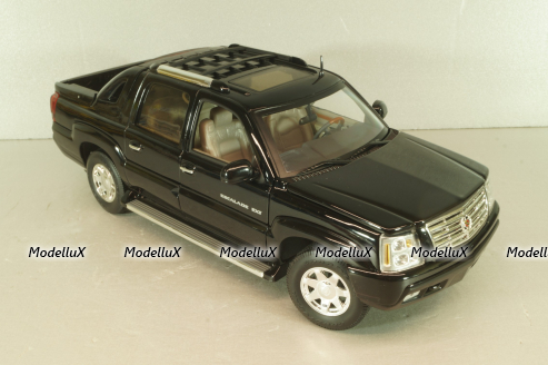 Cadillac Escalade EXT Pickup 2002, black, Anson 1:18