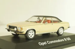 Opel Commodore (B) GS 1972, light creame/black, 02771, Schuco 1:43