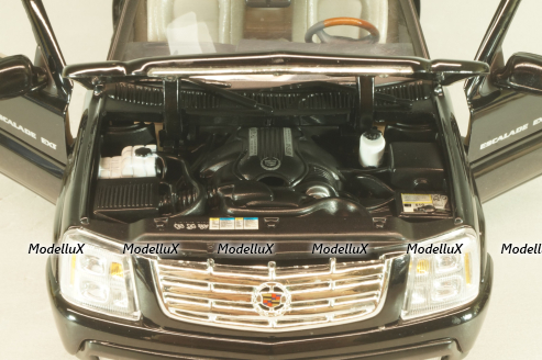 Cadillac Escalade EXT Pickup 2002, black, Anson 1:18