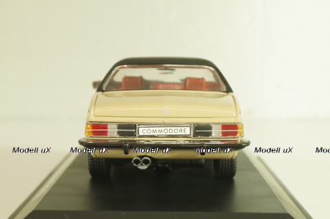Opel Commodore (B) GS 1972, light creame/black, 02771, Schuco 1:43