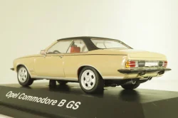 Opel Commodore (B) GS 1972, light creame/black, 02771, Schuco 1:43
