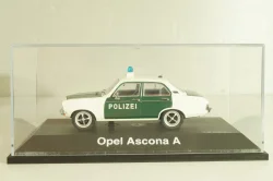 Opel Ascona (A) Polizei 1971, white/green, 02652, Schuco 1:43