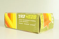 Уаз-452В, глухой, красный, Тантал/Радон 1:43