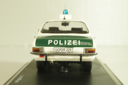 Opel Ascona (A) Polizei 1971, white/green, 02652, Schuco 1:43