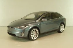 Tesla Model X 2016, light grey, LS-Collectibles 1:18