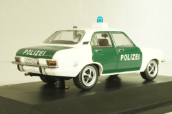 Opel Ascona (A) Polizei 1971, white/green, 02652, Schuco 1:43