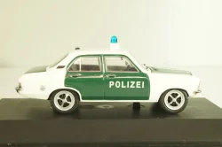 Opel Ascona (A) Polizei 1971, white/green, 02652, Schuco 1:43