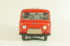 Уаз-452В, глухой, красный, Тантал/Радон 1:43