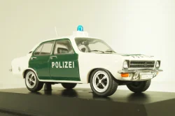 Opel Ascona (A) Polizei 1971, white/green, 02652, Schuco 1:43