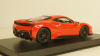 Ferrari 488 Pista year 2018 corsa red metallic, Burago 1:43