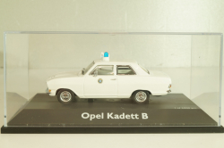 Opel Kadett B Polizei 1965, white, 02943, Schuco 1:43 (Без картонной коробки)