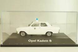 Opel Kadett B Polizei 1965, white, 02943, Schuco 1:43 (Без картонной коробки)
