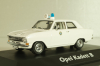 Opel Kadett B Polizei 1965, white, 02943, Schuco 1:43 (Без картонной коробки)