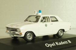 Opel Kadett B Polizei 1965, white, 02943, Schuco 1:43 (Без картонной коробки)