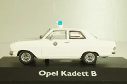 Opel Kadett B Polizei 1965, white, 02943, Schuco 1:43 (Без картонной коробки)