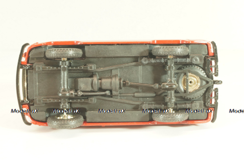 Уаз-452В, глухой, красный, Тантал/Радон 1:43