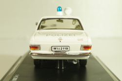 Opel Kadett B Polizei 1965, white, 02943, Schuco 1:43 (Без картонной коробки)