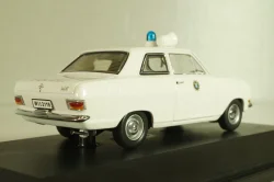 Opel Kadett B Polizei 1965, white, 02943, Schuco 1:43 (Без картонной коробки)