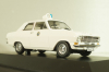Opel Kadett B Polizei 1965, white, 02943, Schuco 1:43 (Без картонной коробки)