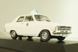 Opel Kadett B Polizei 1965, white, 02943, Schuco 1:43 (Без картонной коробки)