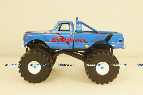 Chevrolet K-10 Exterminator 1982 light blue, Greenlight 1:43
