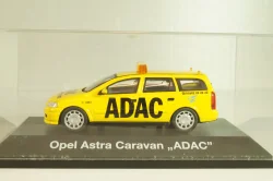 Opel Astra (G) Caravan  ADAC 1998, yellow, 04376, Schuco 1:43