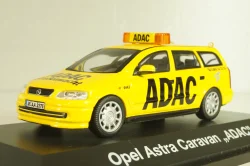 Opel Astra (G) Caravan  ADAC 1998, yellow, 04376, Schuco 1:43