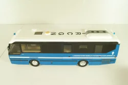 LOHR L96 bus Gendarmerie 1996, blue, Autobus Dal Mondo #76, Hachette 1:43 С Журналом!