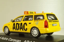 Opel Astra (G) Caravan  ADAC 1998, yellow, 04376, Schuco 1:43