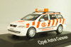 Opel Astra (G) Caravan AvD Pannenhilfe 1998, white/red, 004375, Schuco 1:43