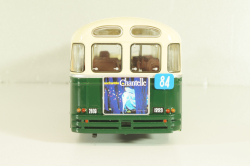 Chausson APU/53 bus 1953, green, Autobus Dal Mondo #66, Hachette 1:43