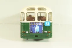 Chausson APU/53 bus 1953, green, Autobus Dal Mondo #66, Hachette 1:43