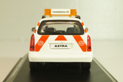 Opel Astra (G) Caravan AvD Pannenhilfe 1998, white/red, 004375, Schuco 1:43