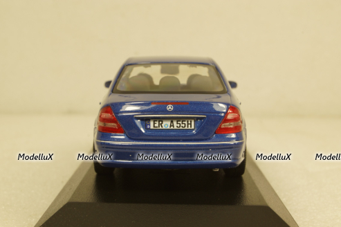 Mercedes E320 W211 E-Klasse 2002, blue, 400031501, Minichamps 1:43