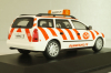 Opel Astra (G) Caravan AvD Pannenhilfe 1998, white/red, 004375, Schuco 1:43