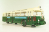 Chausson APU/53 bus 1953, green, Autobus Dal Mondo #66, Hachette 1:43