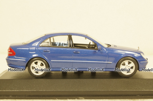 Mercedes E320 W211 E-Klasse 2002, blue, 400031501, Minichamps 1:43