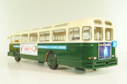 Chausson APU/53 bus 1953, green, Autobus Dal Mondo #66, Hachette 1:43