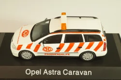 Opel Astra (G) Caravan AvD Pannenhilfe 1998, white/red, 004375, Schuco 1:43