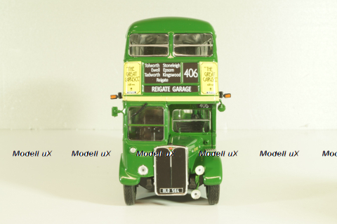 AEC Regent III RT 1947 Regent, bus, green, , Autobus Dal Mondo #87, ADM087, Hachette 1:43