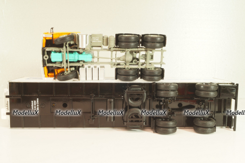 Volvo F12 с полуприцепом Lambert Sovtransavto 1981, SSM7078, SSM 1:43