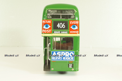 AEC Regent III RT 1947 Regent, bus, green, , Autobus Dal Mondo #87, ADM087, Hachette 1:43