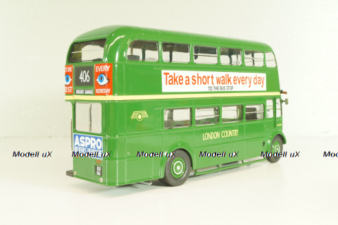 AEC Regent III RT 1947 Regent, bus, green, , Autobus Dal Mondo #87, ADM087, Hachette 1:43