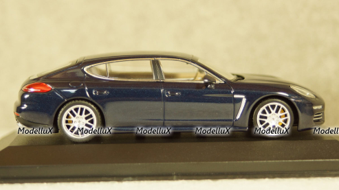 Audi A8 D3, Facelift 2005, dark blue, 400011802, Minichamps 1:43