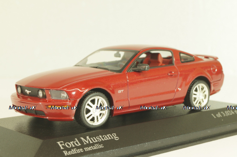 Ford Mustang 2004, maroon, 400084120, Minichamps 1:43