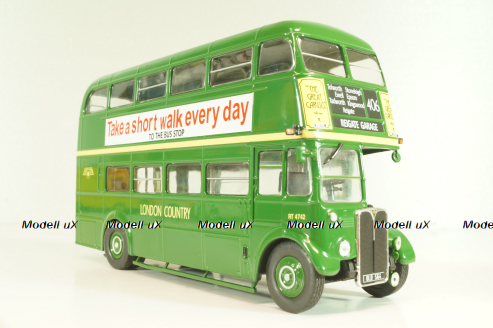 AEC Regent III RT 1947 Regent, bus, green, , Autobus Dal Mondo #87, ADM087, Hachette 1:43 Блистер вскрыт!