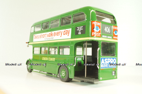 AEC Regent III RT 1947 Regent, bus, green, , Autobus Dal Mondo #87, ADM087, Hachette 1:43