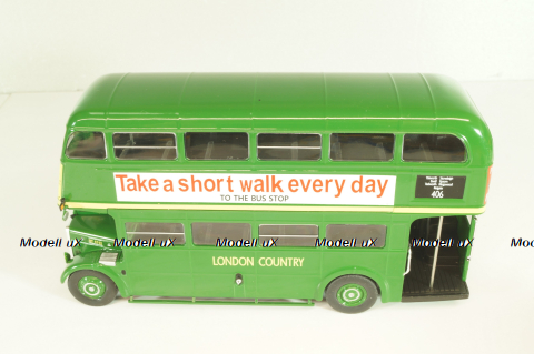 AEC Regent III RT 1947 Regent, bus, green, , Autobus Dal Mondo #87, ADM087, Hachette 1:43