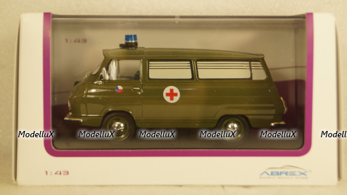 Skoda 1203 Czech Army ambulance 1974, Abrex 1:43